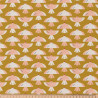Printed Cotton OIBI Yellow / Pink